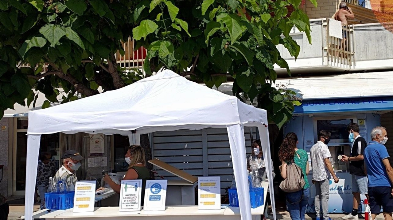 distributore d'acqua Monte Urano