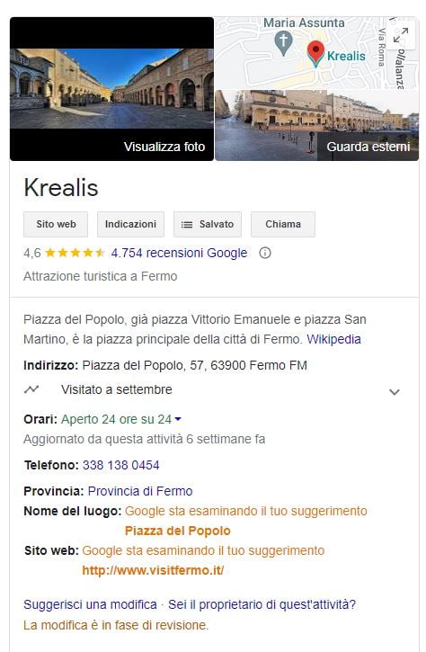 Piazza del Popolo Fermo