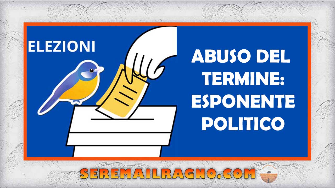 Definizione di esponente politico