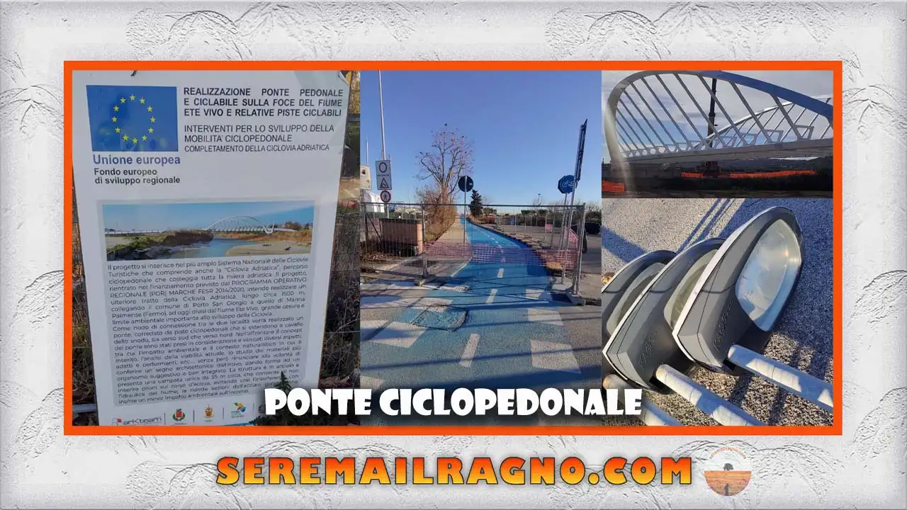 Ponte ciclopedonale sull'Ete