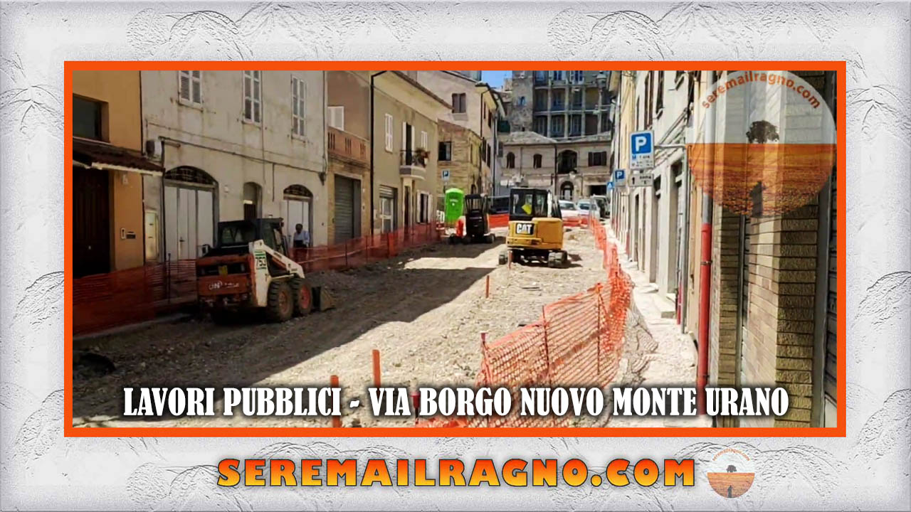 Via Borgo Nuovo Monte Urano