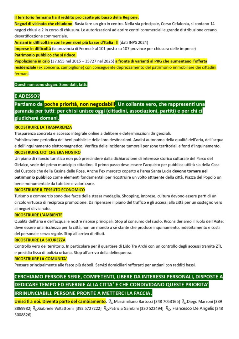 Ricostruire Fermo 2