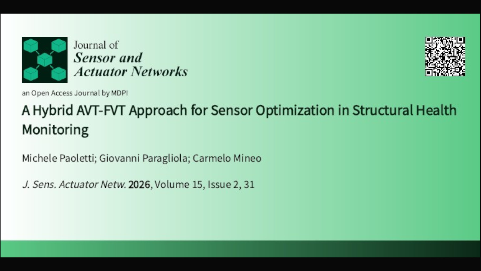 A Hybrid AVT-FVT Approach for Sensor Optimization in Structural Health Monitoring